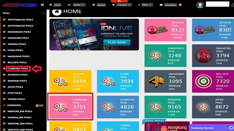 letak permainan cambodia pool